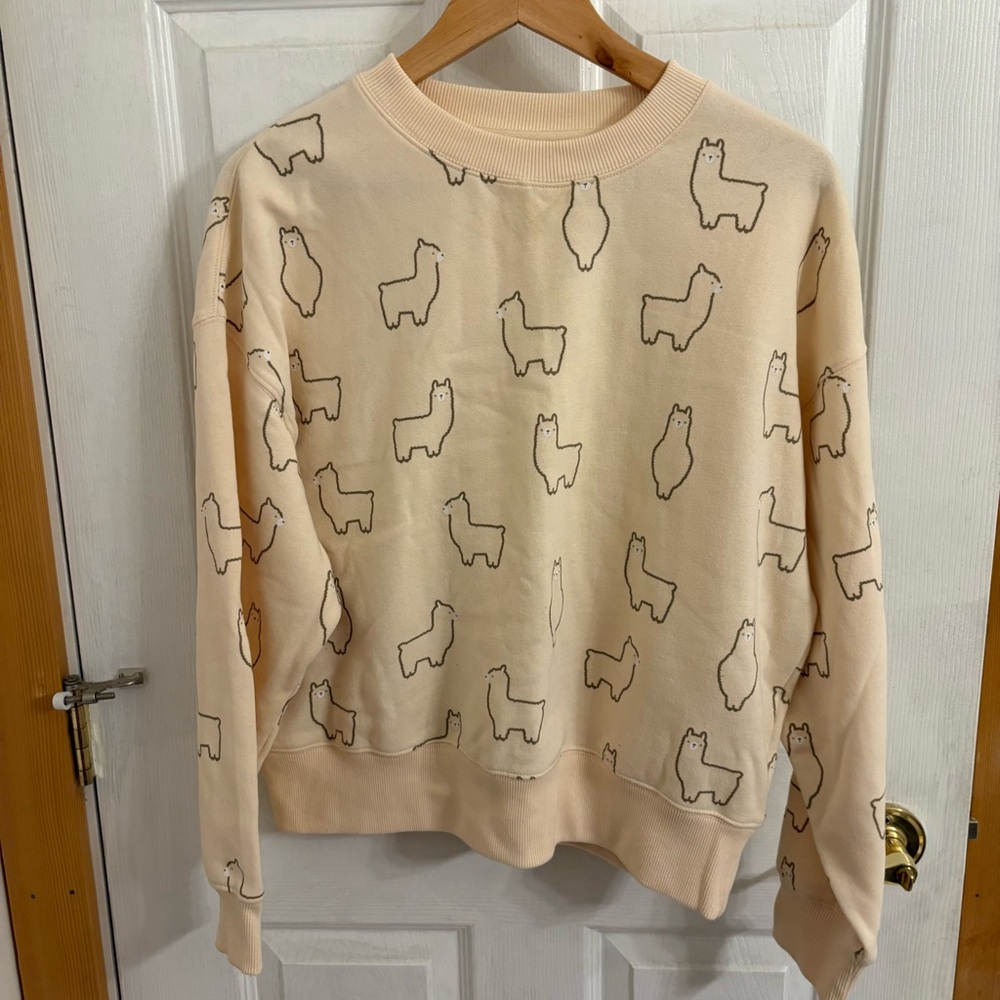 Simons Twik Organic Cotton Llama Sweater
